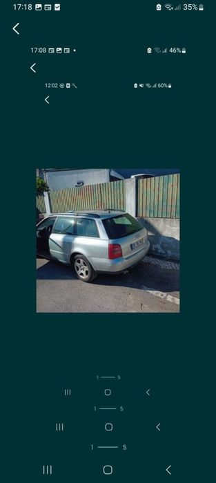 Carrinha Audi A4 "Motor a bater."