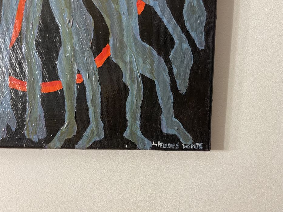 Pintura original em acrilico sobre tela 73x54cm