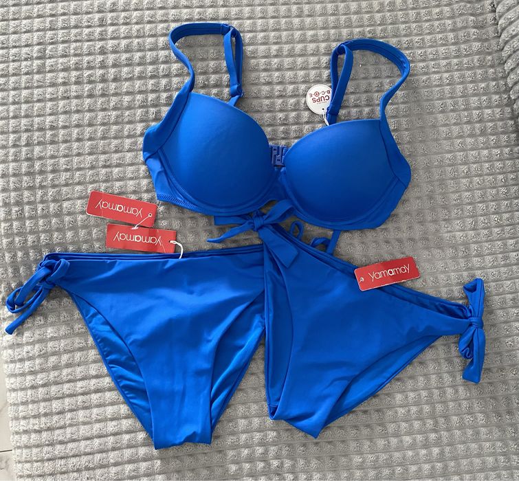 Купальник YamamaY blu royal 2 розмір 75 D, M-L