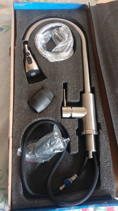 Torneira em aço inox