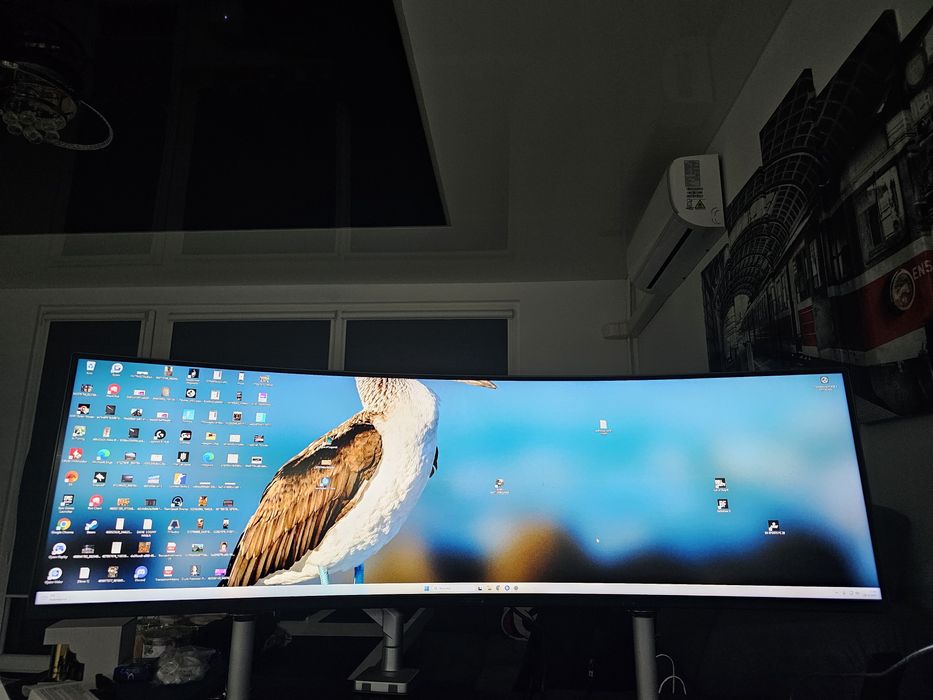 Monitor Samsung 49 cali  3840x1080 sprawny.