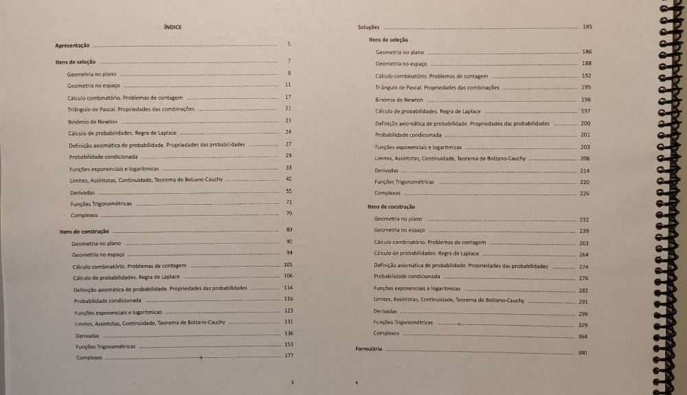 Exames Matemática A