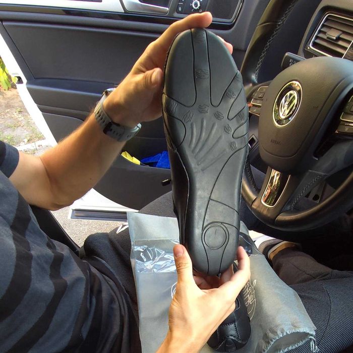 Шкіряні ортопедичні кеди для авто LDECK Barefoot  44-44.5 28.5см 28см barefeet барефіт