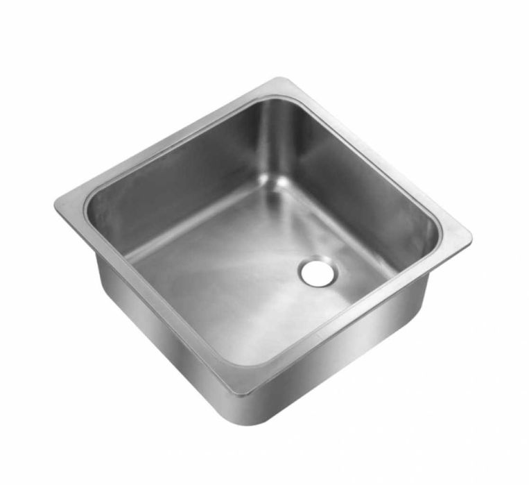 Lavatório e Lava Loiça em Inox (350x350) (Autocaravana / Campervan)