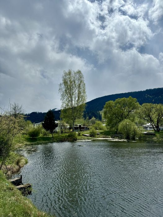 Продам ділянку 19 соток зі ставком і панорамою Карпат