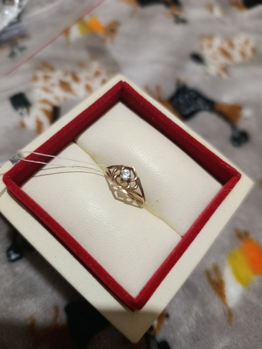 Серебряные кольца в позолоте