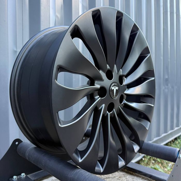 Диски Tesla R19 5x114.3 Model 3 Model Y 8.5J ET40 чорний сатин