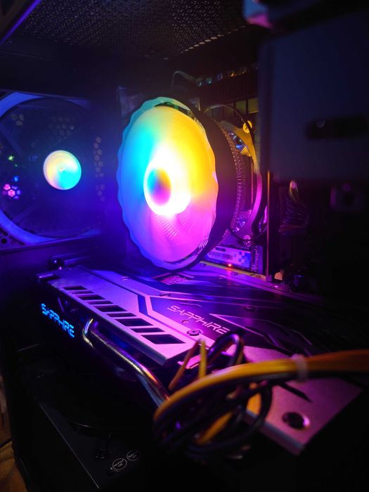 Ігровий ПК Intel 24 ядра, ddr4 16gb, RX580 8ГБ nitro+, 1tb, m.2