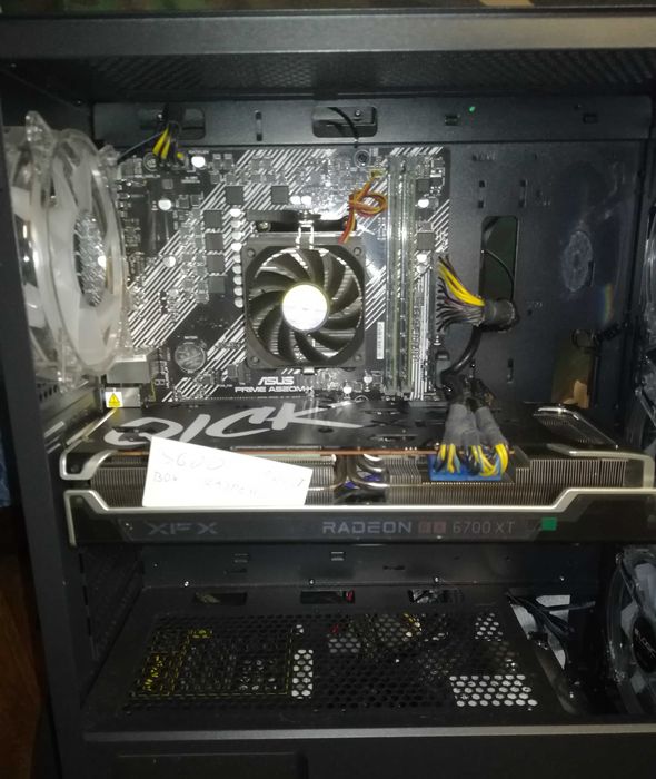 Gamingowy Ryzen 5600X + RX6700XT 12GB +32GB DDR4 HDD+SSD opcja RTX5060