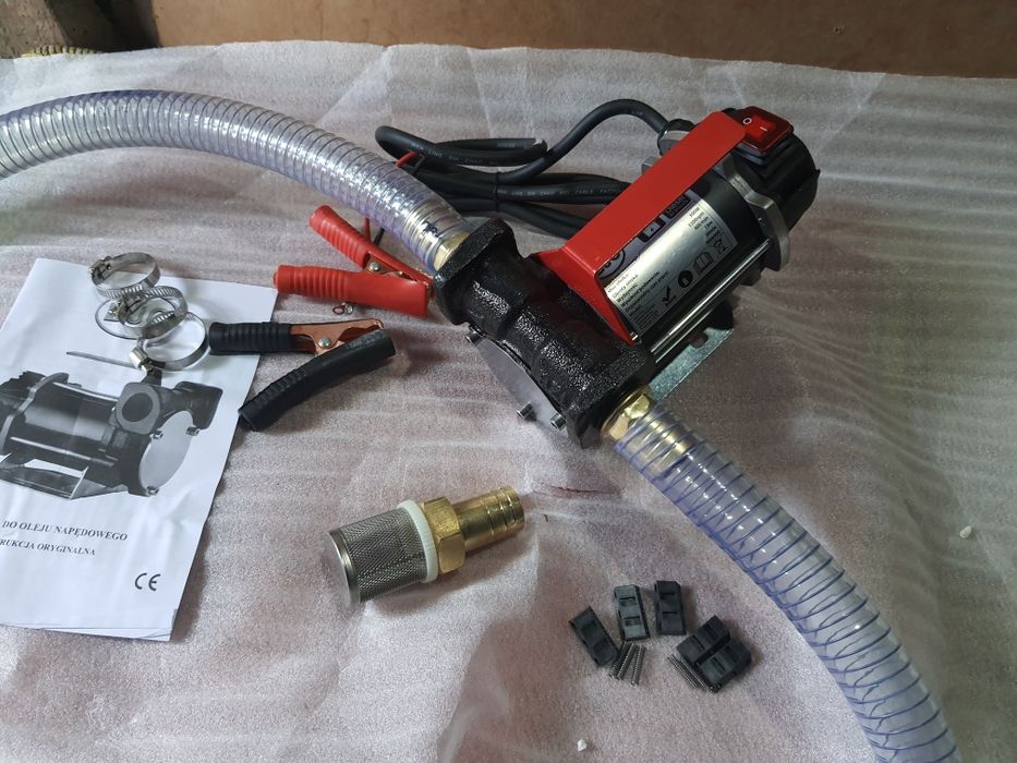 Насос помпа для перекачки дизельного палива, топлива 12/24v. 60л.хв.