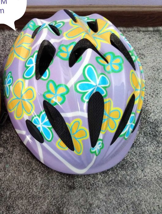 Kask rowerowy rozmiar M 52-56 dla dziecka