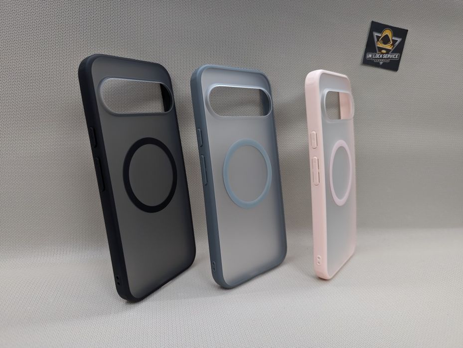 Google Pixel 10 Pro XL Противоударный чехол з Magsafe матовий Чохол