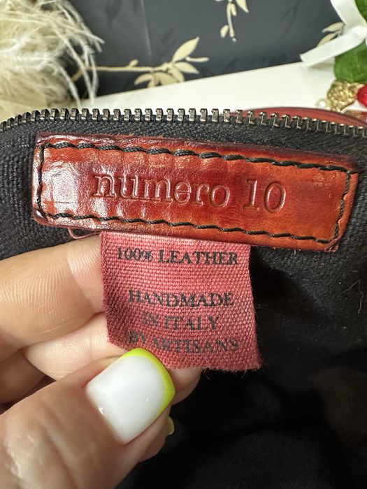 Numero 10 Italy,шикарна сумка, фурнітура Lampo,шкіра