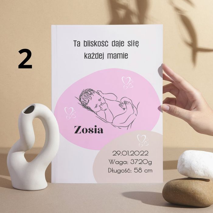 Metryczka jako pamiątka, prezent