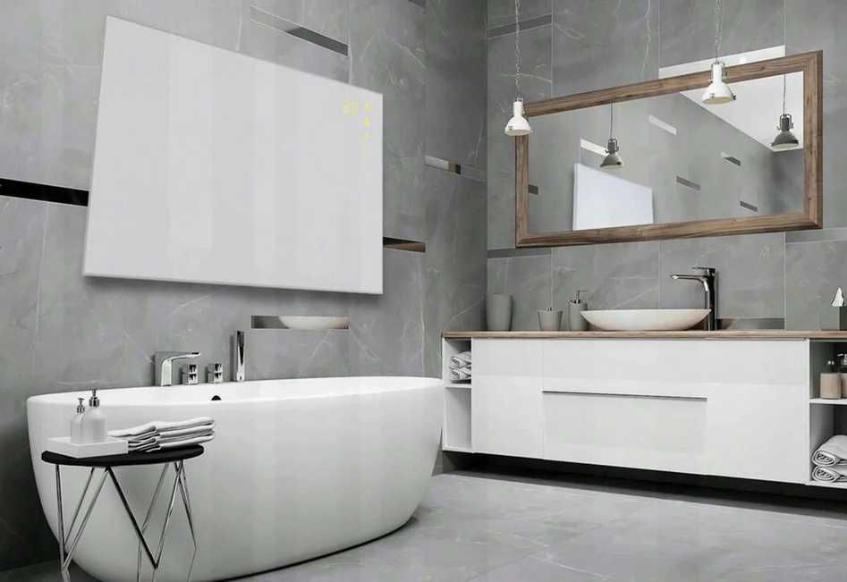 Grzejnik 1200W na podczerwień promiennik  DOTYK PILOT WIFI PANEL IR