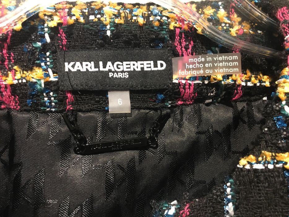 Marynarka marynareczka damska Karl Lagerfeld elegancka ciekawa