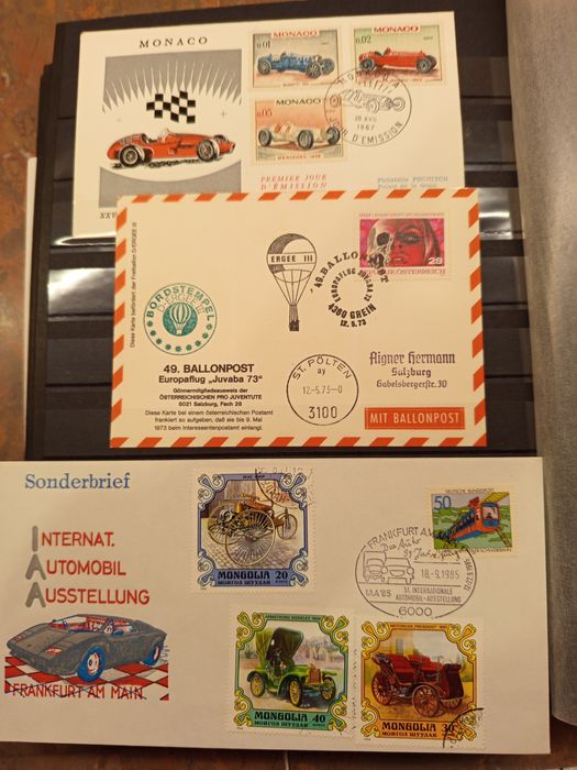 Zestaw starych koper USA,Monaco itp.