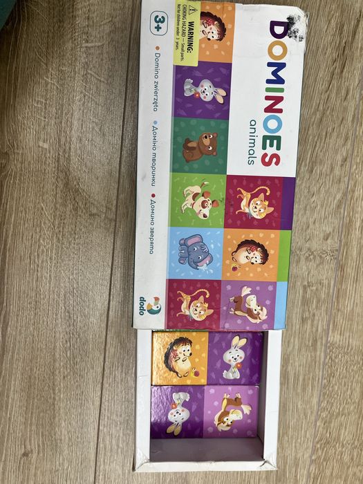 Дитяче доміно тваринки