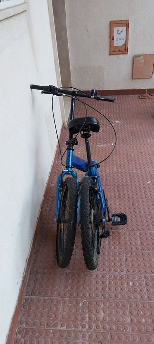 Bicicleta Dobrável Berg Azul