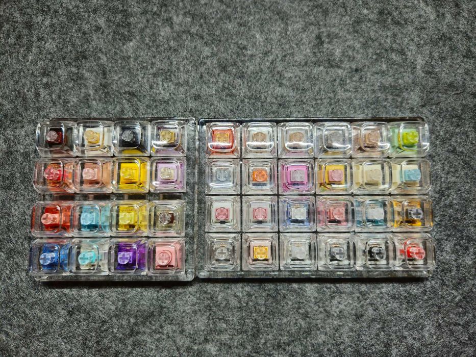 Kit de lubrificação de teclados (GPL 105 e 205g0) + Switches de teste