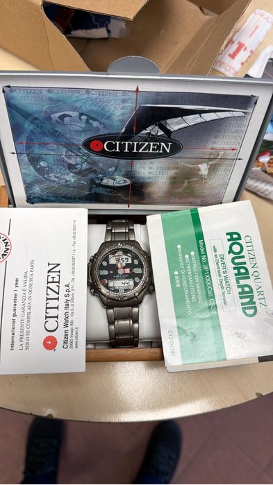 Vendo citizen C500 titaniun