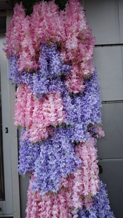 Глициния  Розовая и Фиолетовая 110см