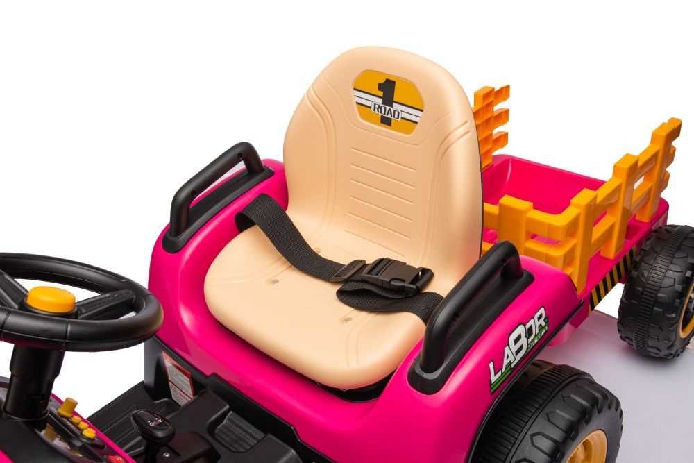 Traktor Ciągnik na Akumulator BBH-030 z przyczepką Auto Pojazd