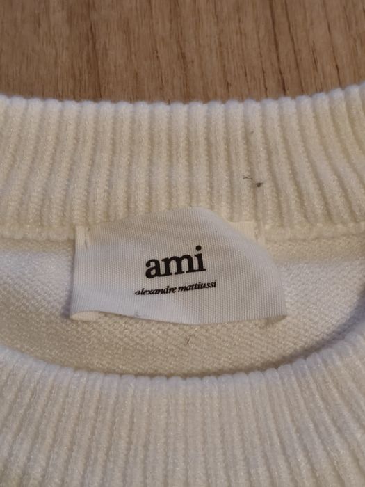 Ami Paris Sweter Biały