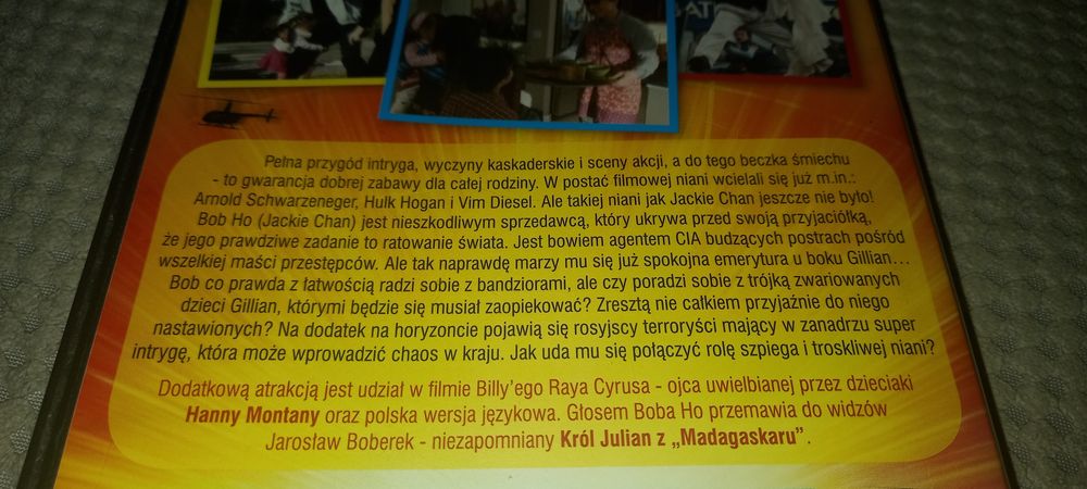 Nasza niania jest agentem dvd