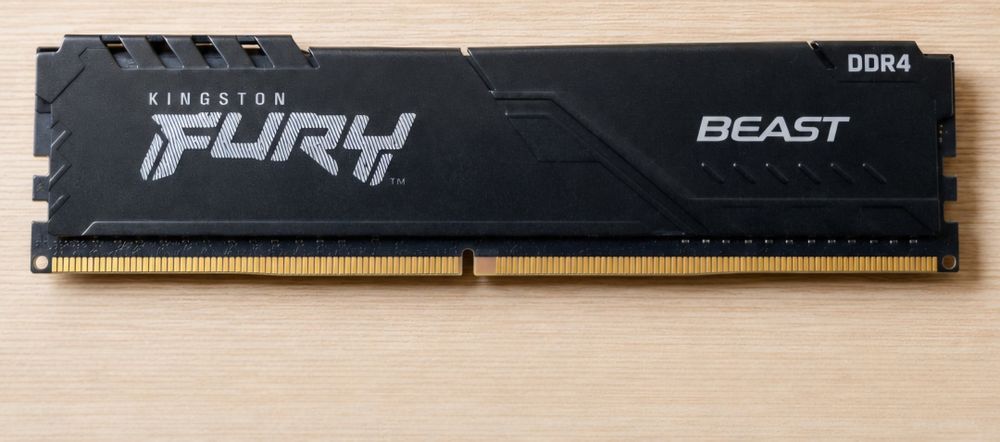 Kingston Fury Beast DDR4 8gb  Jak nowy