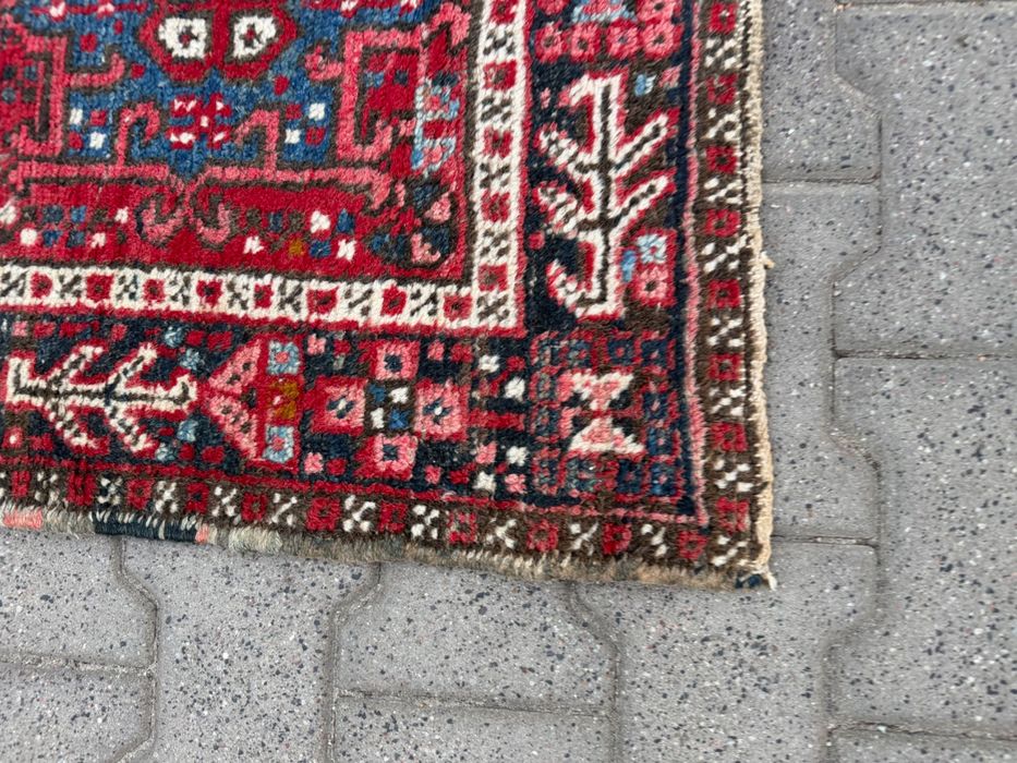 Dywan perski Heriz 230x70 wełna ręcznie tkany chodnik