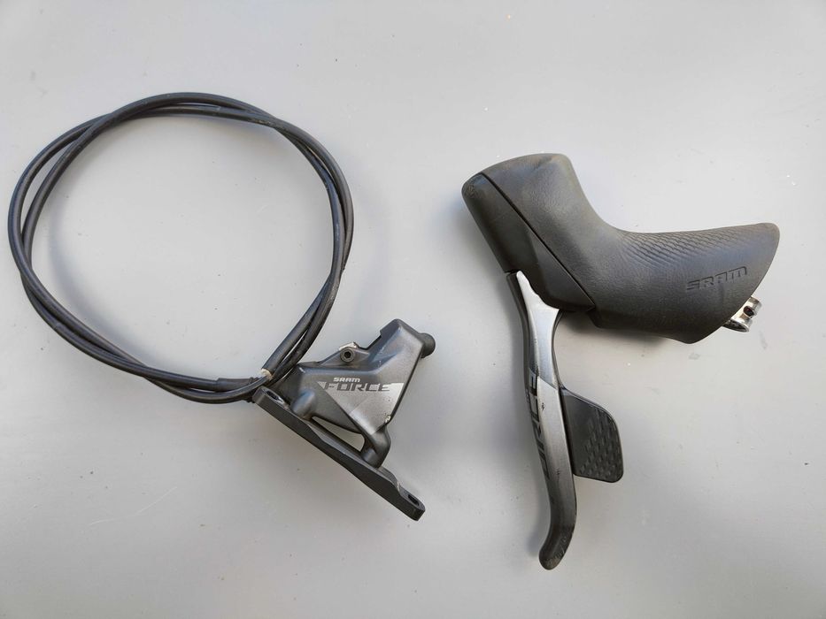 Elektroniczna manetka SRAM FORCE eTAP ASX x1/2 przód + Zacisk
