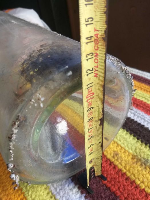 Garrafa de vidro 0,47cm