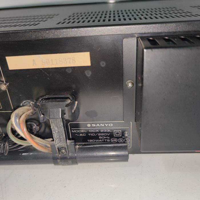 Receiver - Sanyo DCX-233L AM/FM Stereo (Amplificador com Radio)