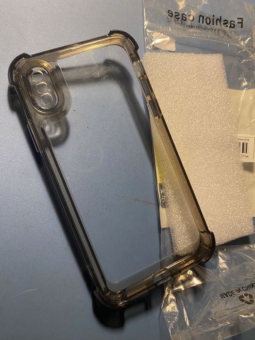 Бампер,чехол iphune x/xs Bleck