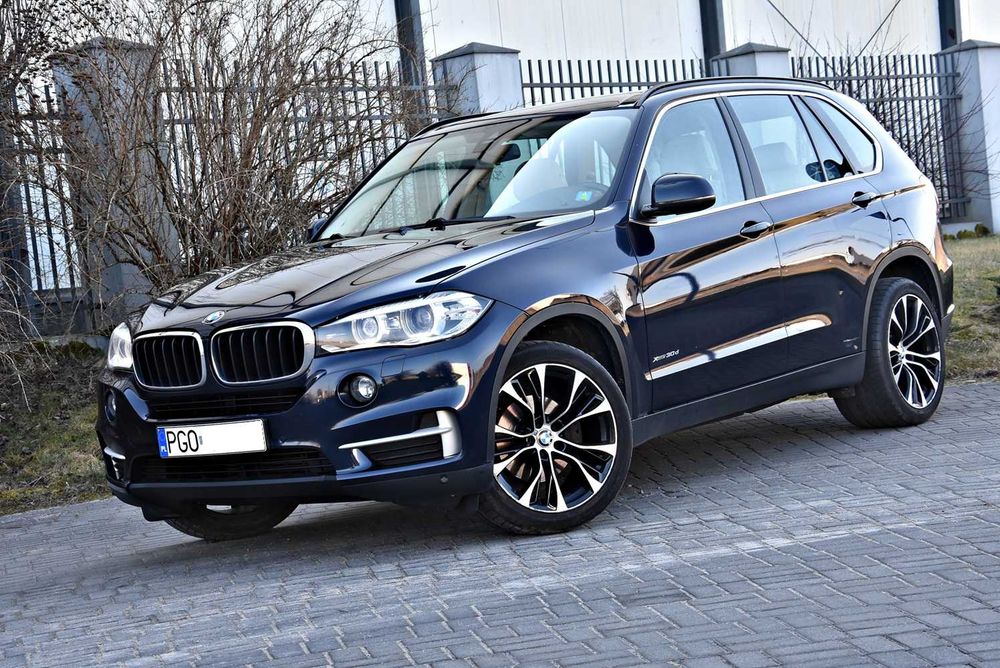 Ładne BMW X5 F15 2015r 3.0D 258KM X-Drive VirtualCocpit Zamiana Polska