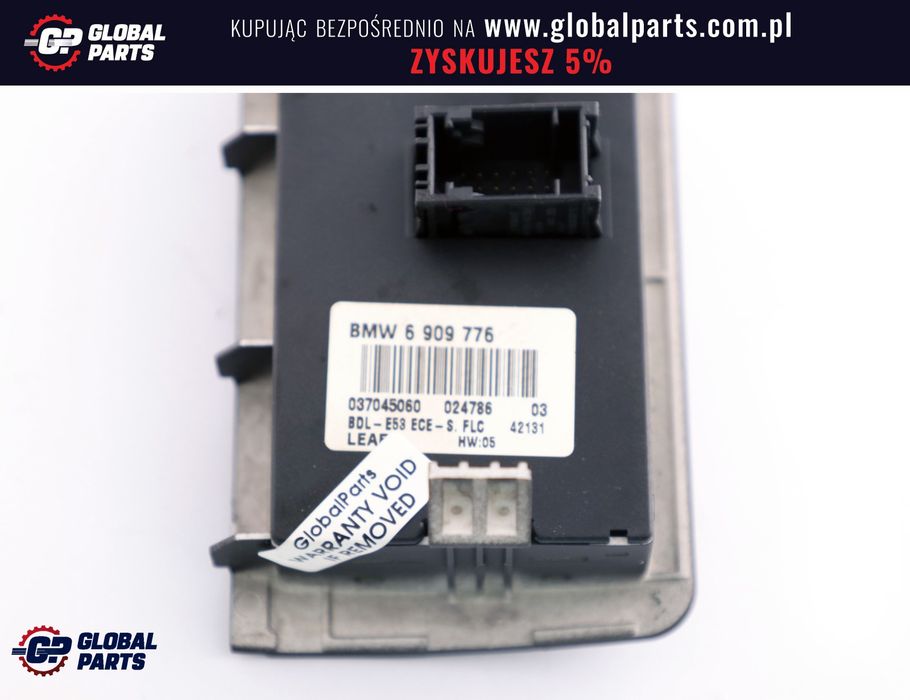 BMW X5 E53 Przełącznik Włącznik Panel Świateł