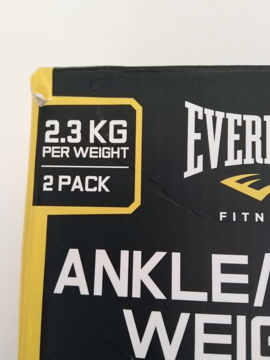 Obciążniki na kostkę lub nadgarstek.