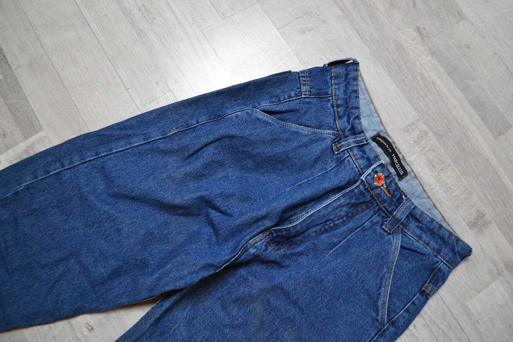 Spodnie jeansowe proste straight Marcellus oldschool retro jeans