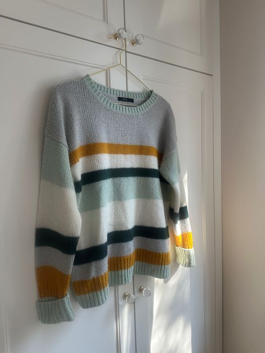 Damski sweter kolorowy