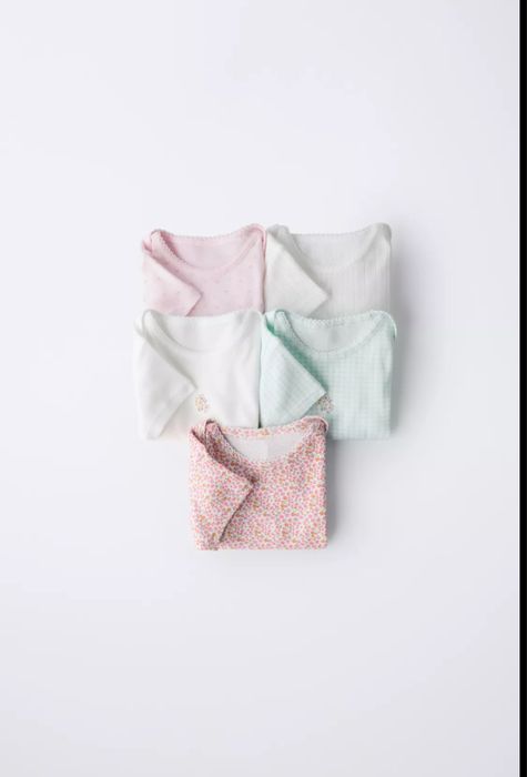 Набір  з 5 боді zara 74,62,86