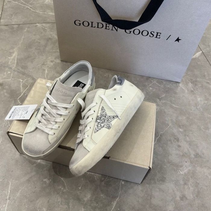 Снікерси Golden Goose Super Star/ Кеди Білі Голден Гус Суперстар/ GG