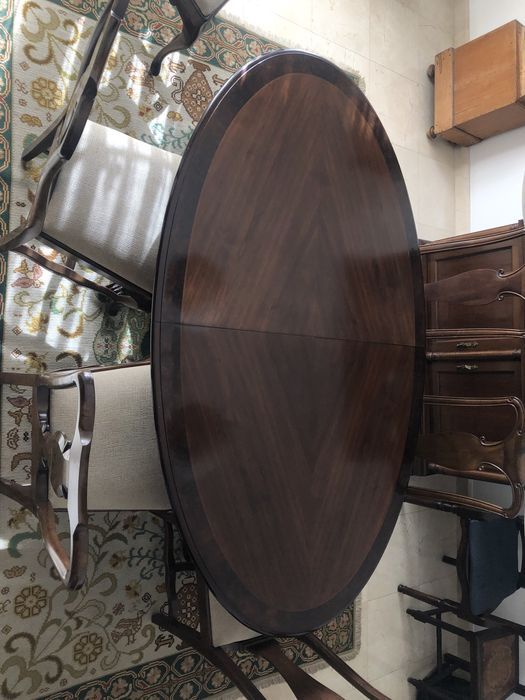 Mesa nogueira extensivel