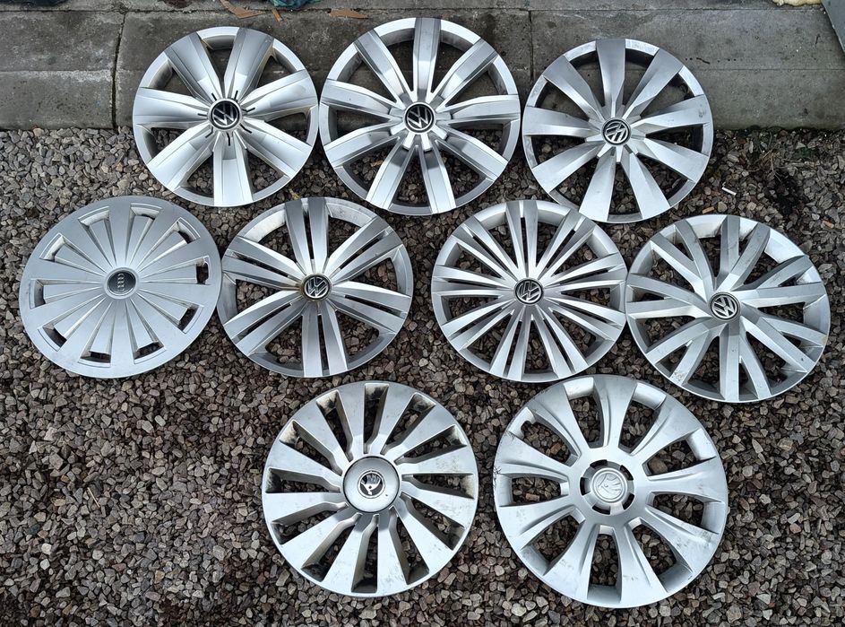 Kołpaki konplety Volkswagen Skoda Audi R15 R16 R17 Różne wzory