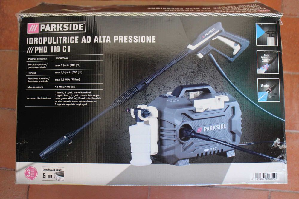 Máquina de alta pressão PARKSIDE