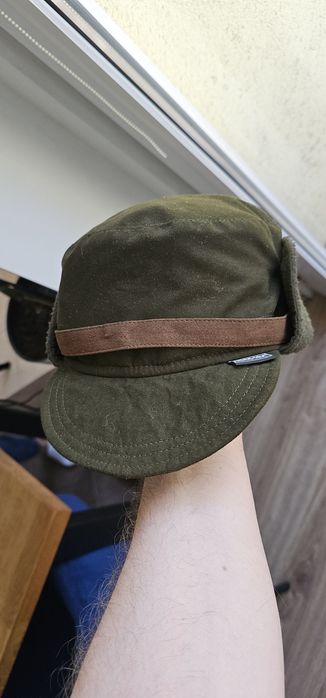 Laksen czapka myśliwska z daszkiem Gore-Tex rozmiar L ochrona uszu