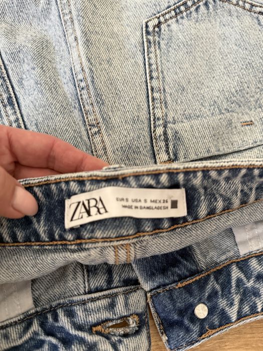 Джинсова жіноча спідниця Zara