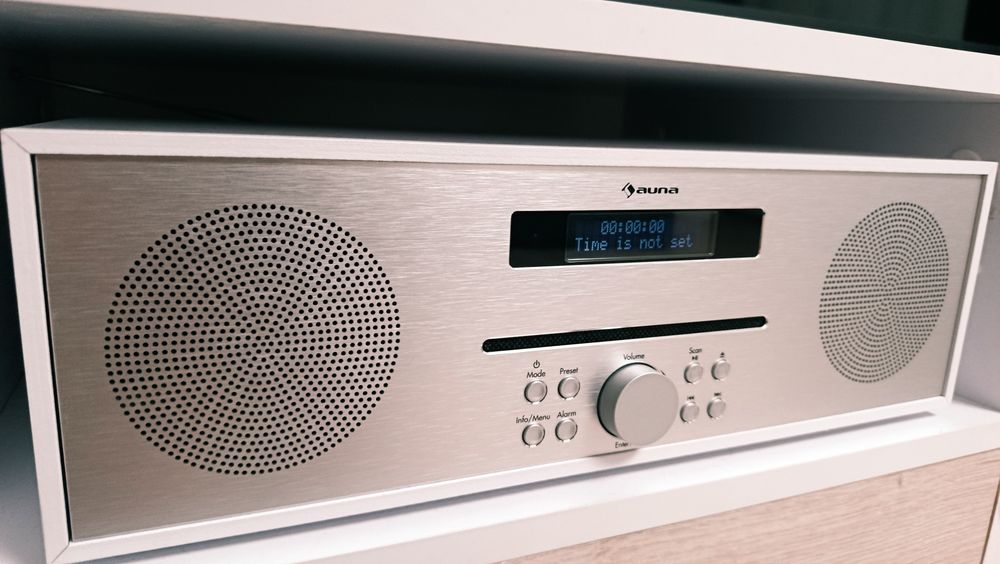 Auna Silver StarCD,FM,BT,AUX,USB
