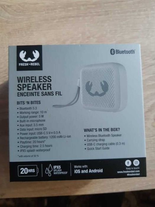 Nowy głośnik bluetooth usb itp