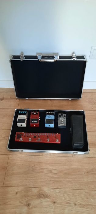 Pedais, Pedalboard e Power Supply — Tudo a funcionar impecavelmente!